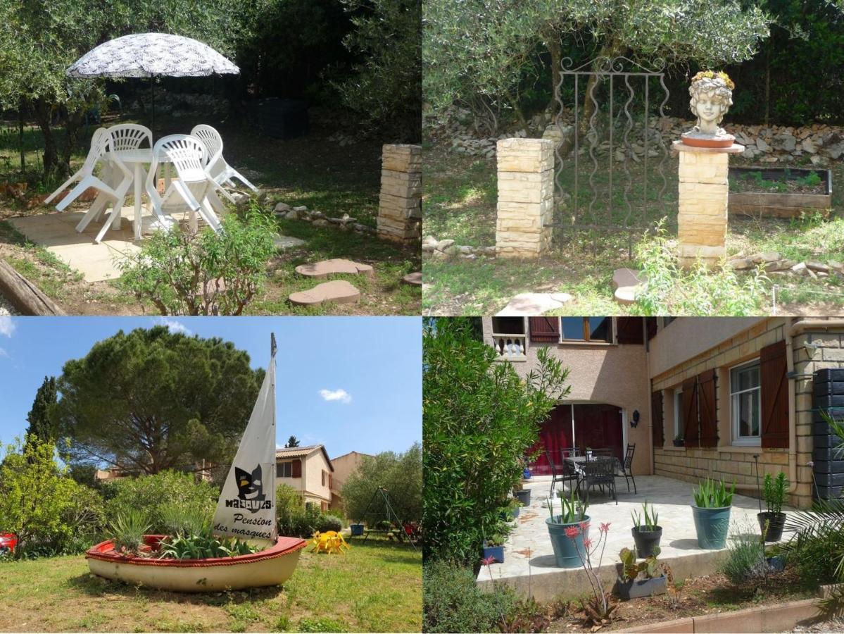 Villa des masques Aubais Extérieur photo