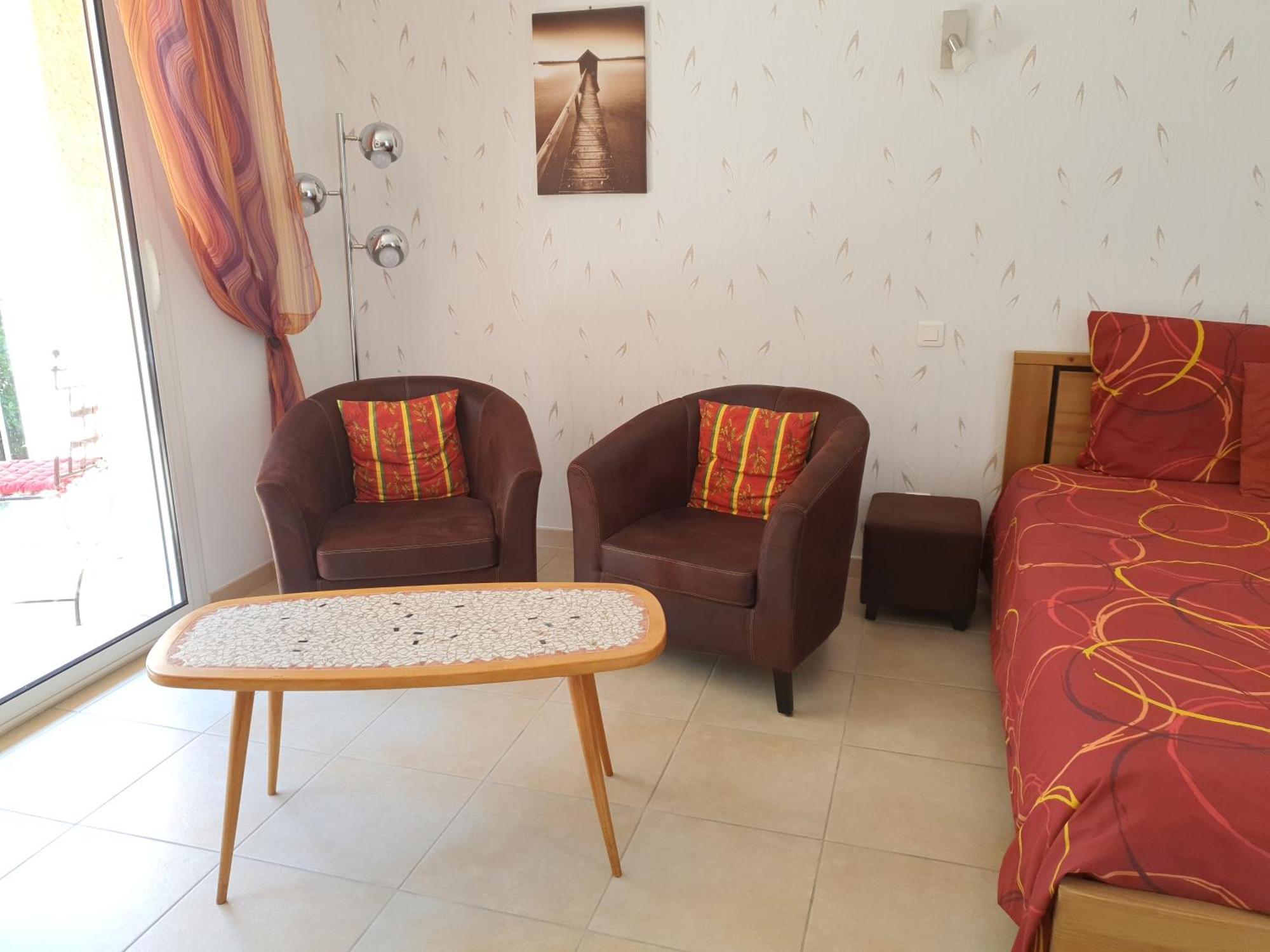 Villa des masques Aubais Chambre photo